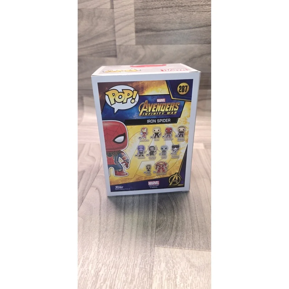 Spiderman Iron Spider Avengers Infinity War Funko Pop! #287